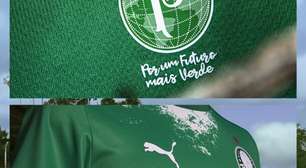 Palmeiras usará uniformes em defesa do meio ambiente na partida contra o Vasco