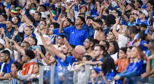 Cruzeiro divulga parcial de ingressos vendidos para jogo contra o Fluminense