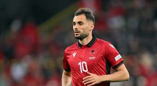 Meia da Albânia quebra recorde de gol mais rápido da história da Eurocopa contra a Itália