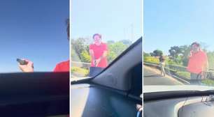Motorista atira contra passageiros por causa de suposta colisão de veículos