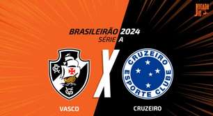 Vasco x Cruzeiro, AO VIVO, com a Voz do Esporte, às 17h