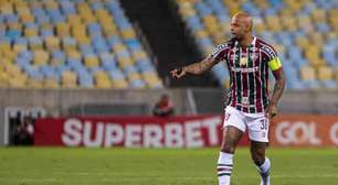 Felipe Melo, do Fluminense, se envolve em confusão com assessor do Atlético-GO