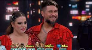 Tati Machado revela reação do marido ao beijar professor na 'Dança dos Famosos'