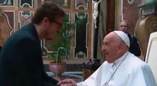Fábio Porchat revela o que foi dito em conversa com o Papa Francisco