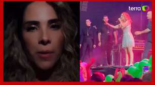 Wanessa reage após ser xingada durante show em Minas Gerais