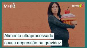 Depressão na gravidez aumenta com alimento ultraprocessado