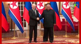 Kim Jong-Un e Putin assinam acordo que prevê assistência mútua em caso de ataque