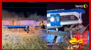 Colisão frontal entre trens deixa mortos no Chile; vídeo mostra acidente