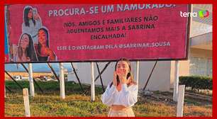 Jovem de 22 anos ganha outdoor da família com 'procura-se namorado' em SC: 'Não aguentamos mais'