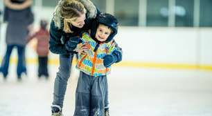 Patinação no gelo: diversão e esporte para as férias escolares, na Zona Sul de SP