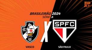 Vasco x São Paulo: onde assistir, escalações e arbitragem