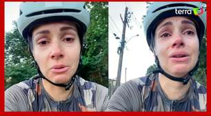 Ciclista se emociona ao relatar assédio durante atividade no RJ: 'Mais uma vez'