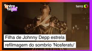 Filha de Johnny Depp estrela refilmagem do sombrio 'Nosferatu'