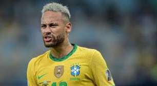Neymar questiona substituições de Dorival Júnior em empate do Brasil