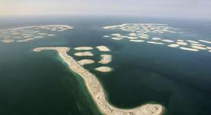 Feitas para os mais ricos, ilhas artificiais que custaram bilhões em Dubai estão abandonadas