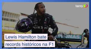 Lewis Hamilton bate recordes históricos na Fórmula 1