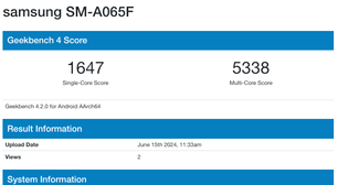 Novo baratinho da Samsung | Galaxy A06 vaza com 4 GB de RAM e Android 14