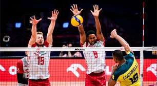 De virada, Polônia elimina o Brasil nas quartas de final da VNL masculina