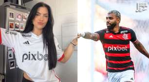 Gabigol, do Flamengo, elogia cantora em live e acende rumores de affair
