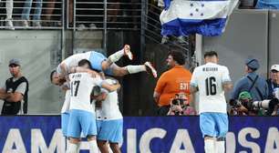 Uruguai goleia a Bolívia e se classifica para as quartas da Copa América