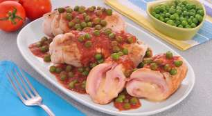 Bife rolê de frango: aprenda a receita suculenta que vai inovar o cardápio do almoço