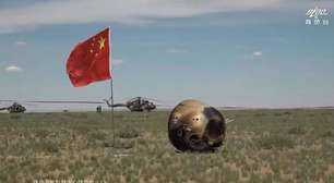 China abre cápsula da Chang'e 6 com amostras do lado oculto da Lua