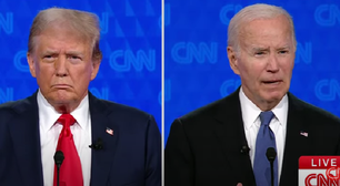 Trump e Biden discutem inflação, aborto e imigração em 1º debate