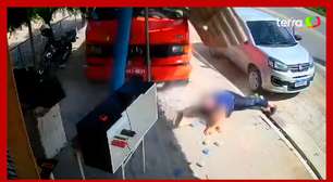 Motorista é arremessado ao tentar entrar em cabine para frear caminhão desgovernado no Ceará