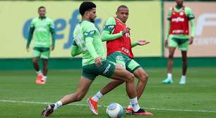 Com Felipe Anderson, Palmeiras tem novidades no treino; veja provável escalação contra o Corinthians