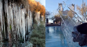 Frio intenso no Sul: cidades de SC, PR e RS registram temperaturas negativas neste domingo