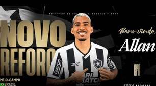 Botafogo anuncia a contratação de Allan