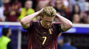 De Bruyne xinga jornalista após eliminação da Bélgica na Eurocopa