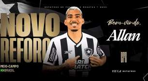 Botafogo anuncia a contratação do volante Allan, ex-Napoli e Everton