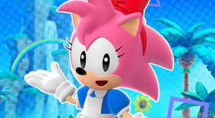 Sonic Superstars recebe traje Amy Garçonete Retrô