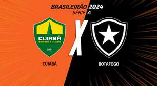 Cuiabá x Botafogo: onde assistir, escalações e arbitragem