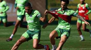 Felipe Anderson treina pela primeira vez como jogador do Palmeiras