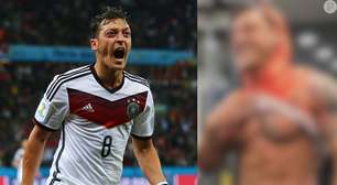 'Carrasco' do Brasil no 7x1, jogador alemão Ozil surpreende por corpo musculoso e deixa até Cristiano Ronaldo impressionado. Veja antes e depois!