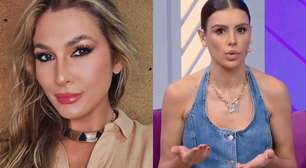 Lívia Andrade desmente fala de Gaby Cabrini após erro no 'Fofocalizando'