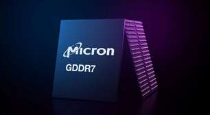 Memórias GDDR7 da Micron serão 30% melhores em games