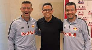Marcinho visita Red Bull Bragantino, reencontra Pedro Caixinha e aprova novo CT: 'Potencializa mundialmente'