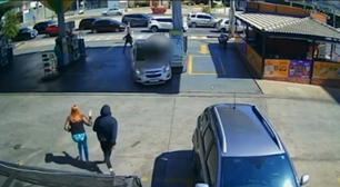 Polícia prende suspeito de atropelar 3 vezes homem em posto de gasolina em Goiás; assista