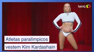 Atletas paraolímpicos vestem grife de Kim Kardashian