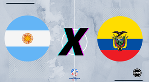 Argentina x Equador: escalações, onde assistir, retrospecto e palpites