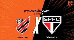 Athletico-PR x São Paulo, AO VIVO, com a Voz do Esporte, às 20h