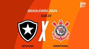 Botafogo x Corinthians (Brasileirão Sub-20): onde assistir, escalações e arbitragem