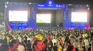 Fan Zone Copa América leva mais de 21 mil pessoas à praia de Copacabana