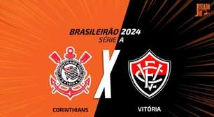 Corinthians x Vitória, AO VIVO, com a Voz do Esporte às 18h30
