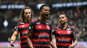 Fora de casa, Flamengo amassa Atlético-MG e segue na liderança do Brasileirão