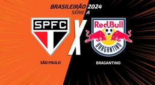 São Paulo x RB Bragantino: onde assistir, escalações e arbitragem