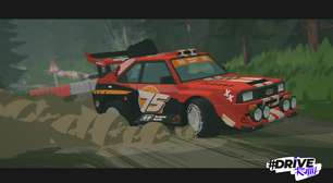 Trailer de #DRIVE Rally mostra jogabilidade do game de corrida retrô; assista